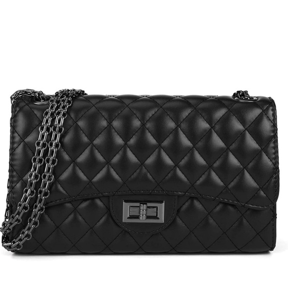 Quilted Shoulder/Clutch Bag - Picture 3 of 6
